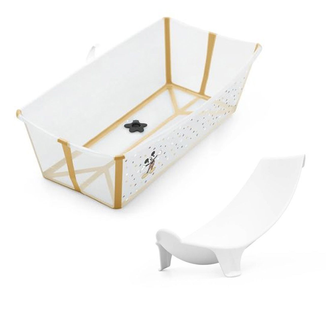 Flexi Bath, Stokke®, Mickey Celebration + Spedbarnsstøtte
