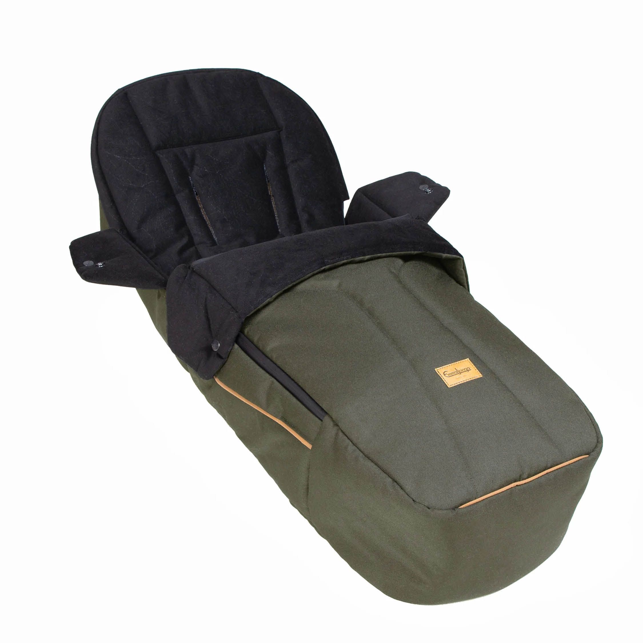 Emmaljunga 3in1 Fottrekk Flat+, Outdoor Olive