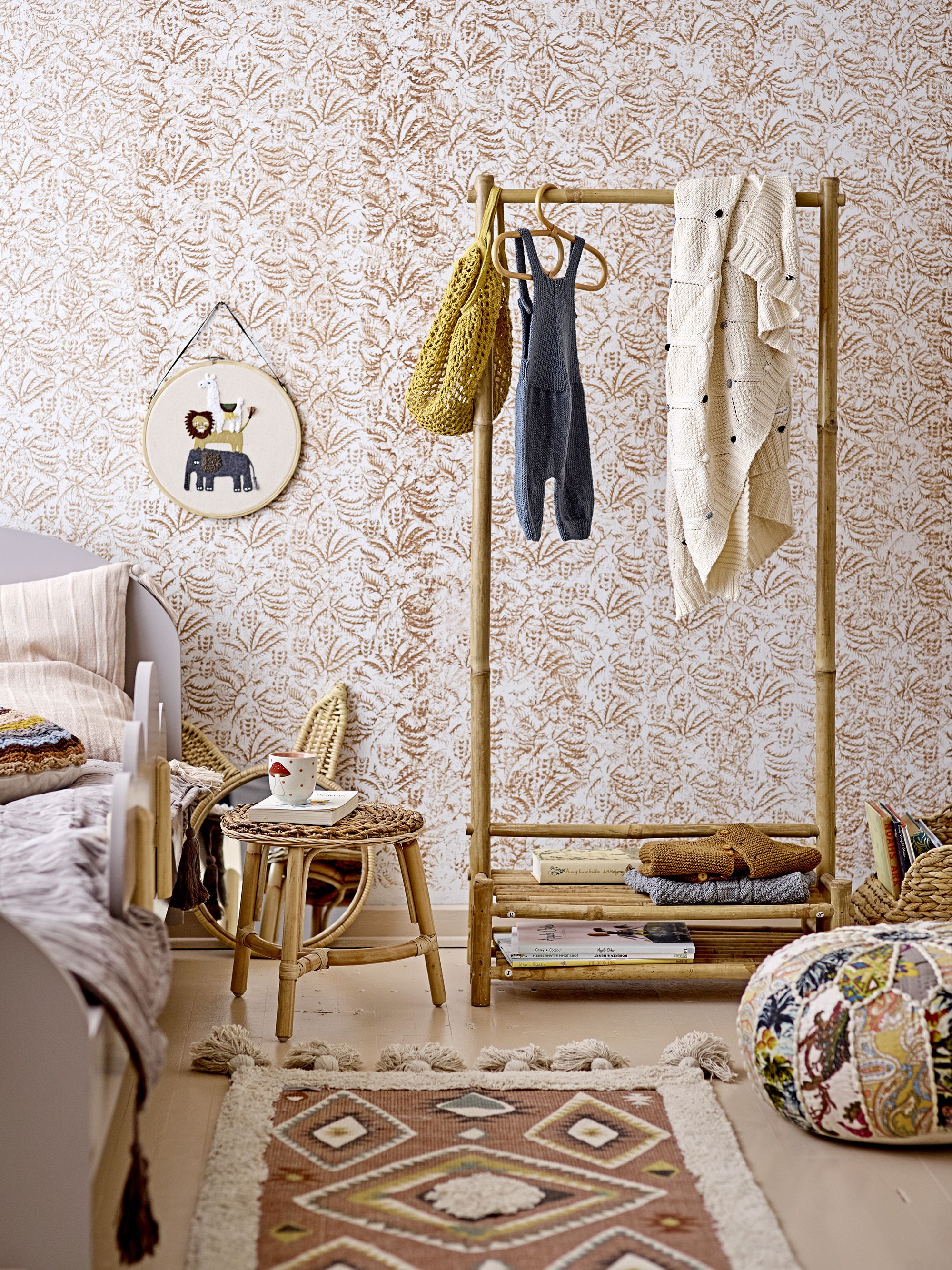 Klesstativ, Bloomingville MINI, Christianna, Natur