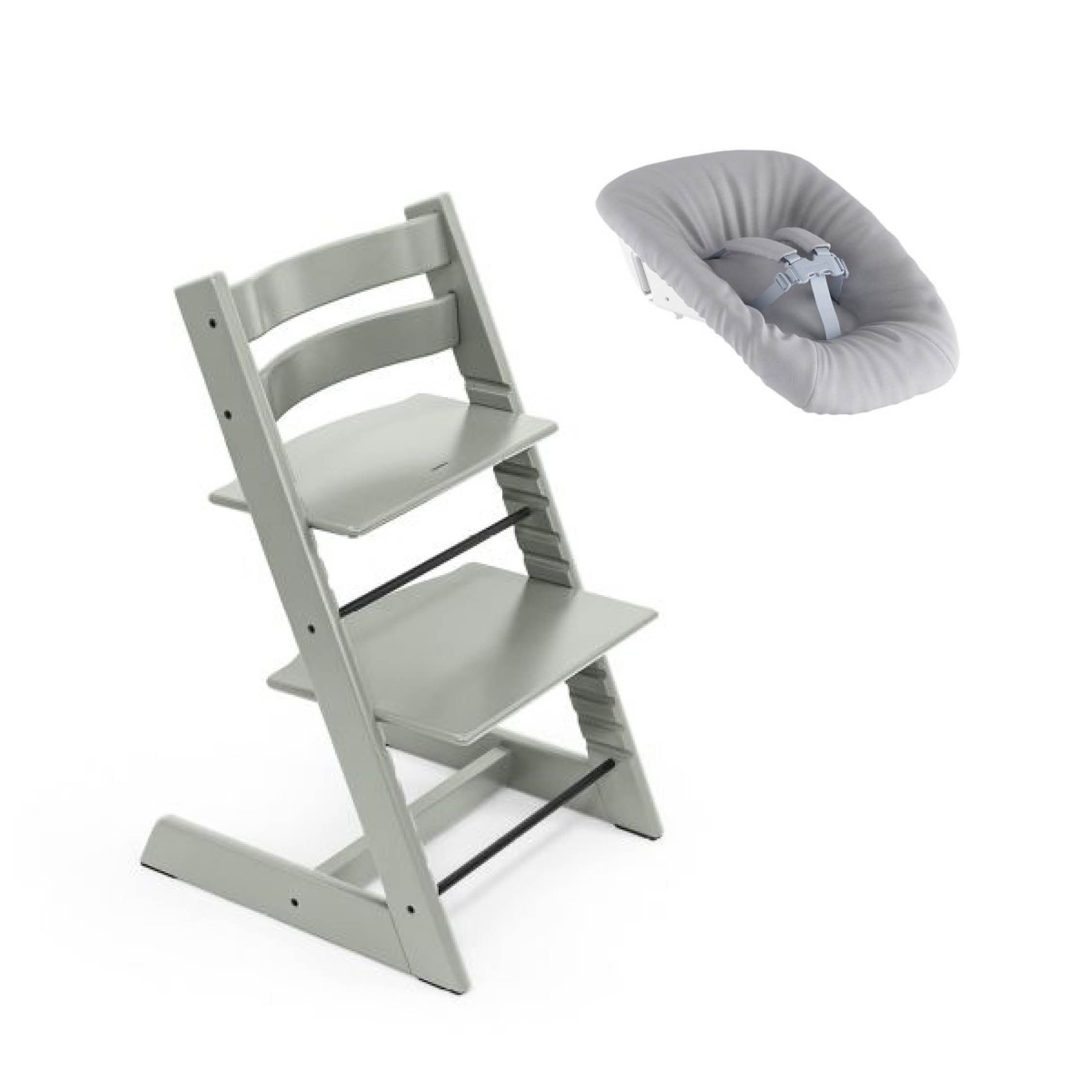 Pakketilbud, Tripp-Trapp, Stokke, Stol, Glacier Green + Newborn Set
