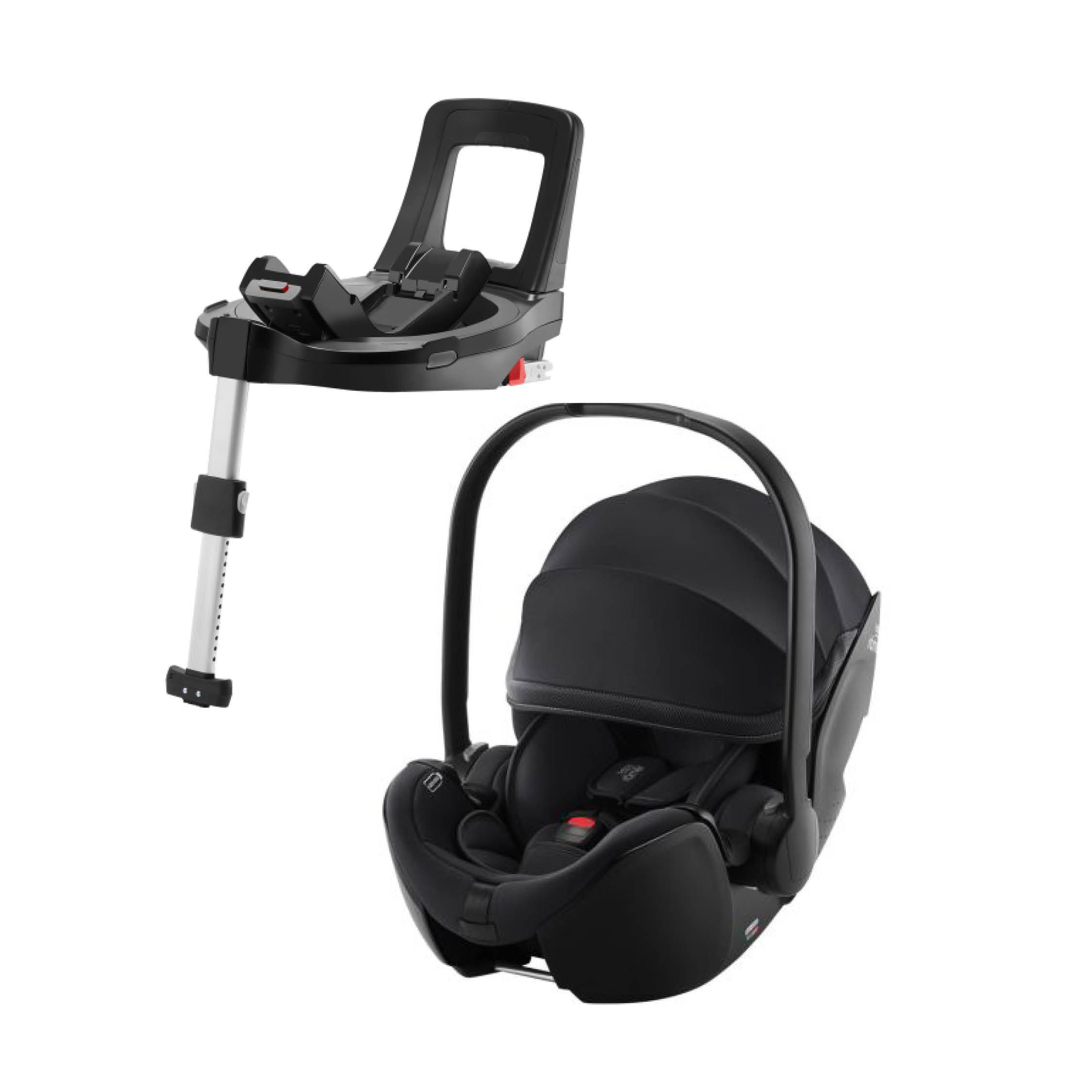 Bilstol, Britax, Baby-Safe Pro, Galaxy Black - Green Sense, Inkl. Vario Base 5Z