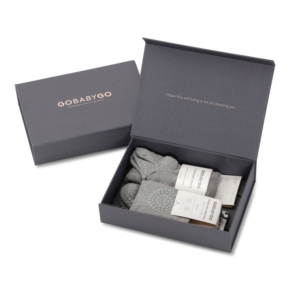 Crawling Starter Kit, GoBabyGo, Grey Melange