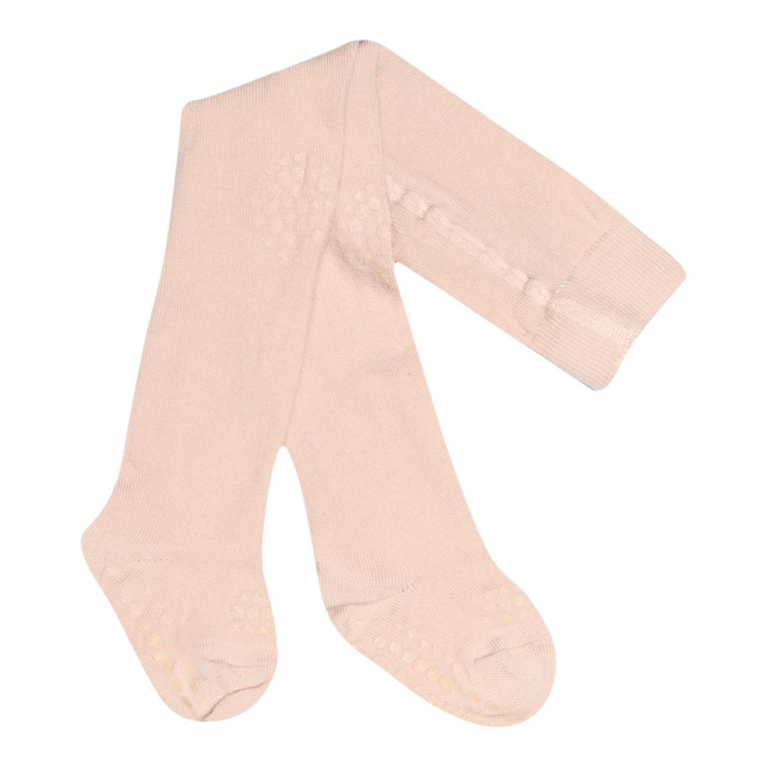 Ullstrømpebukse, GoBabyGo, Antiskli, Rose Dust