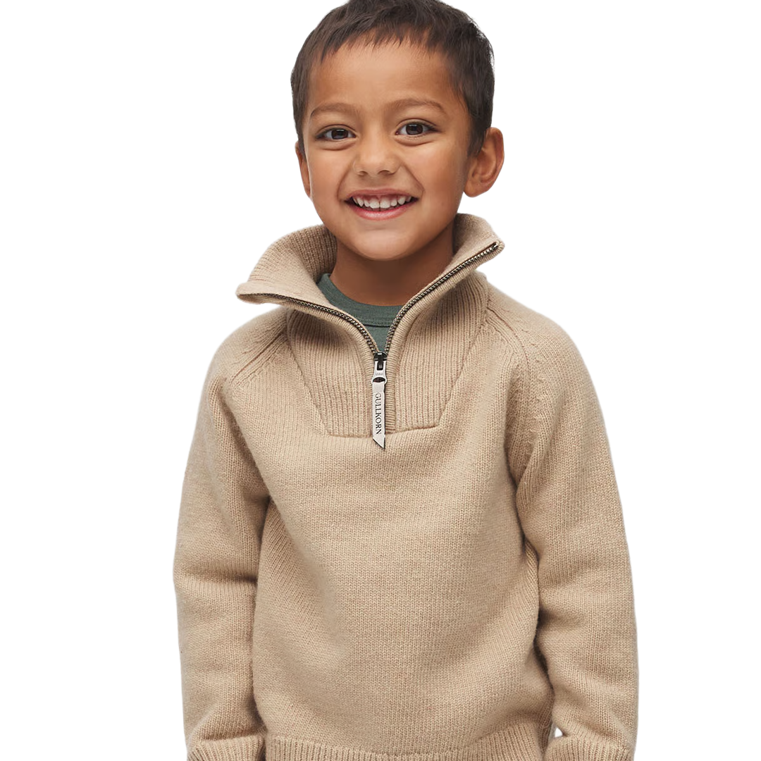 Gullkorn Design Ullgenser, Thorit, Beige