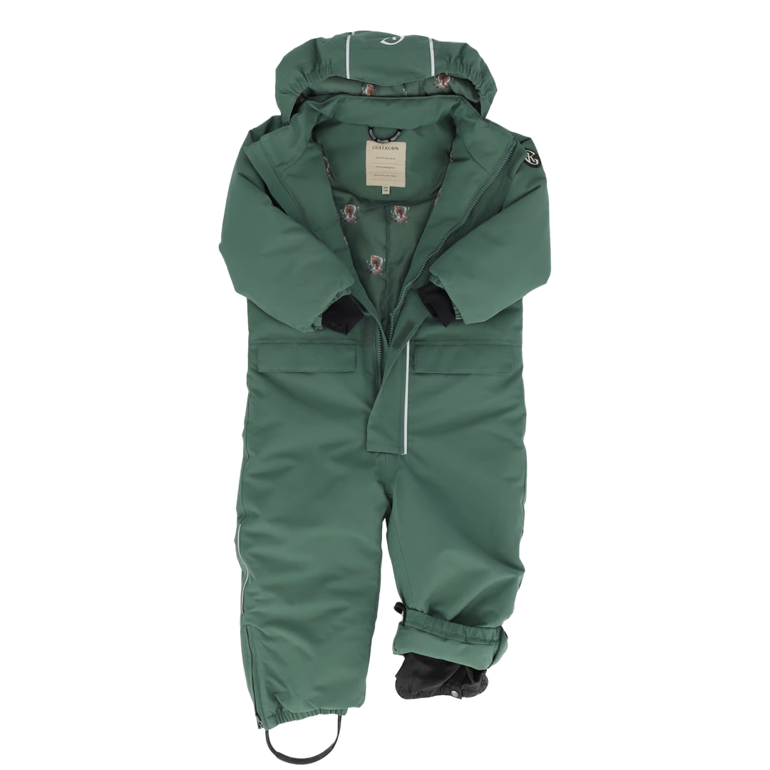 Gullkorn Design Vinterdress, Bukkene, Dus Grønn
