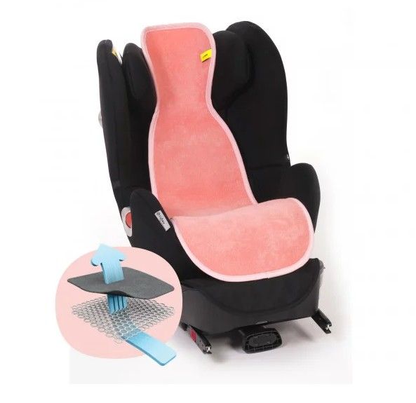 Sitteunderlag, Bilstol gr. 2/3, AeroMoov, Flamingo