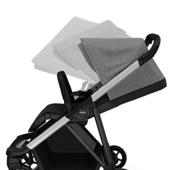 Vogn, Thule, Shine, Aluminium, Grey Melange
