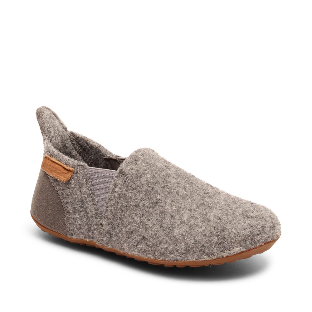 Ulltøfler, Bisgaard, Sailor, Grey