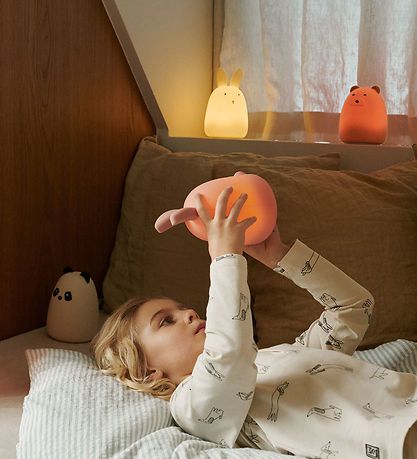 Nattlampe, Liewood, Winston, Rabbit Dark Rose