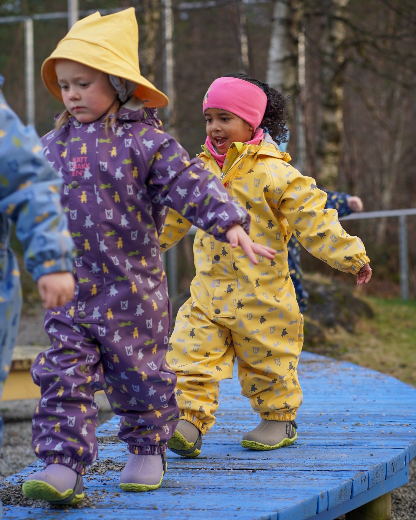 Kattnakken Helårsregndress Hagl, Bananskum