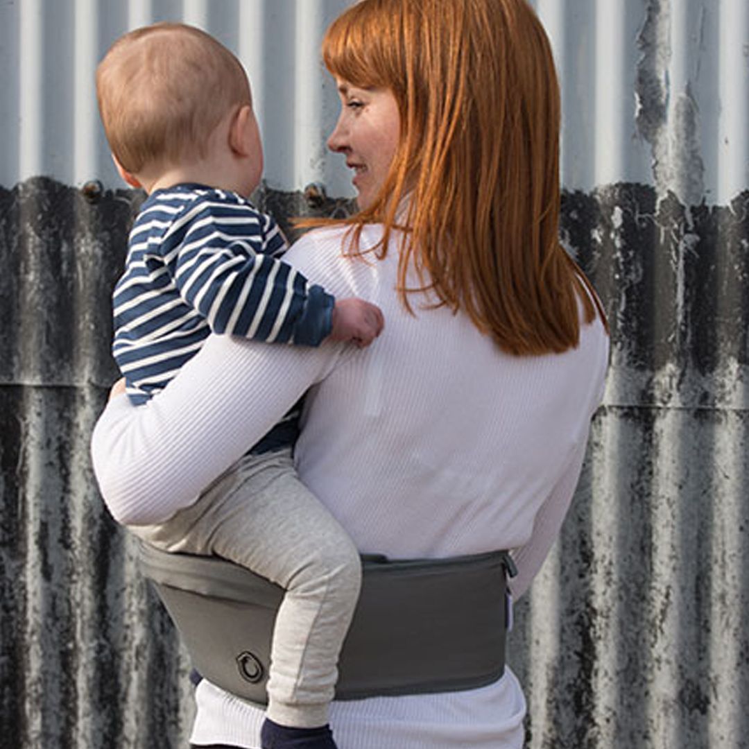 Forlengelsesbelte, Hipseat, Denim Oatmeal