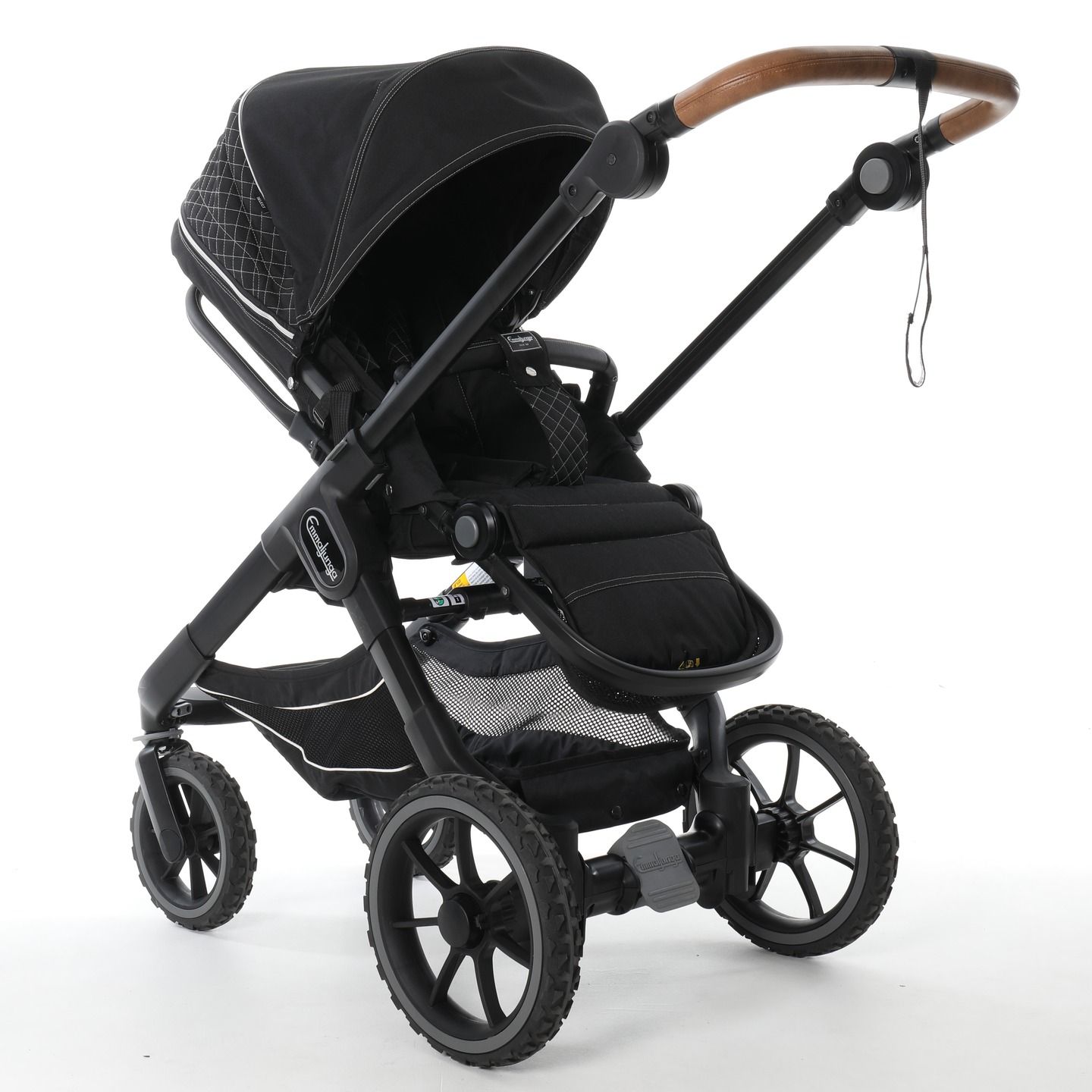 Sittedel, Emmaljunga, NXT90 De Luxe - Crystal Black 3.0 