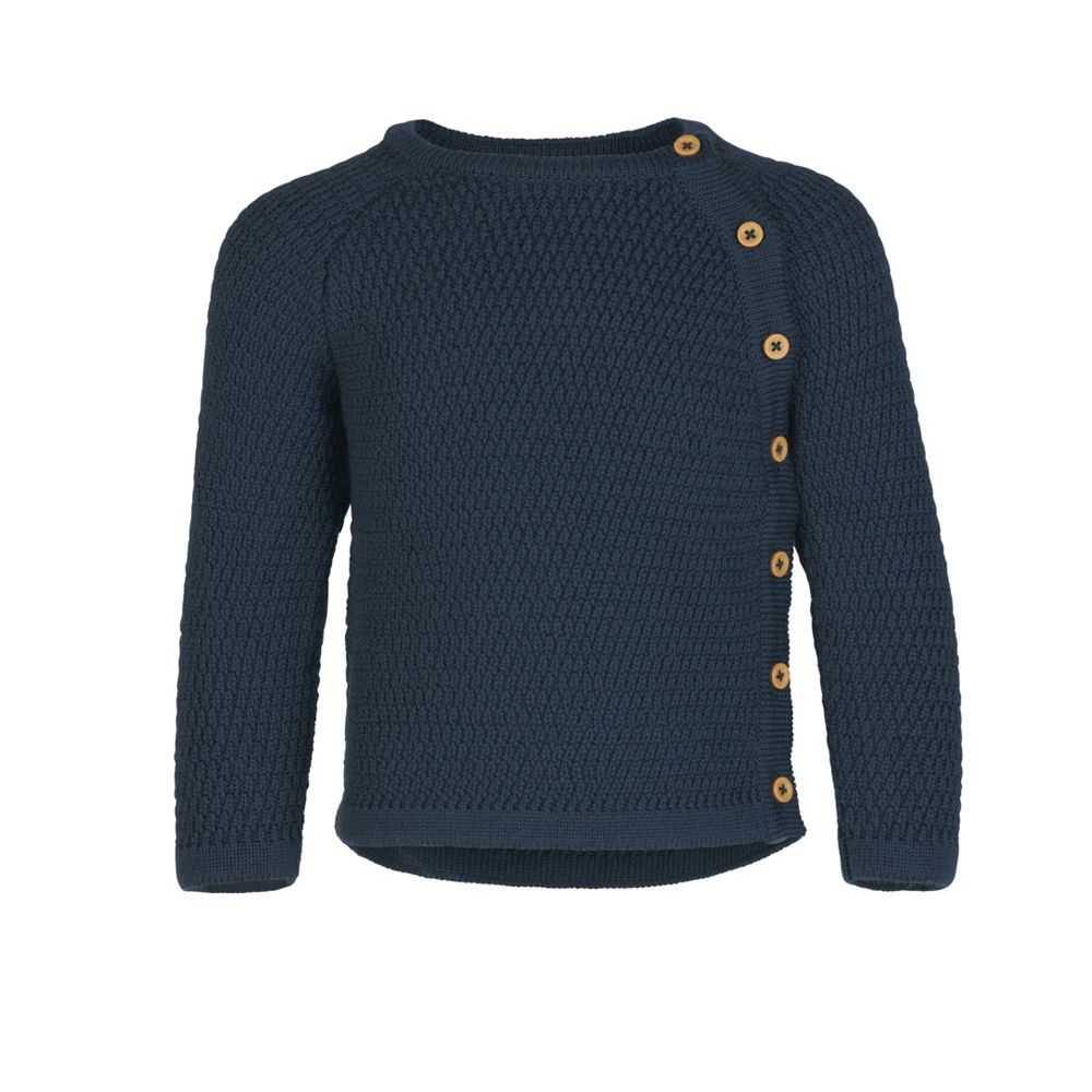 Voksi® Wool, Honeycomb Genser, Poppy Blue