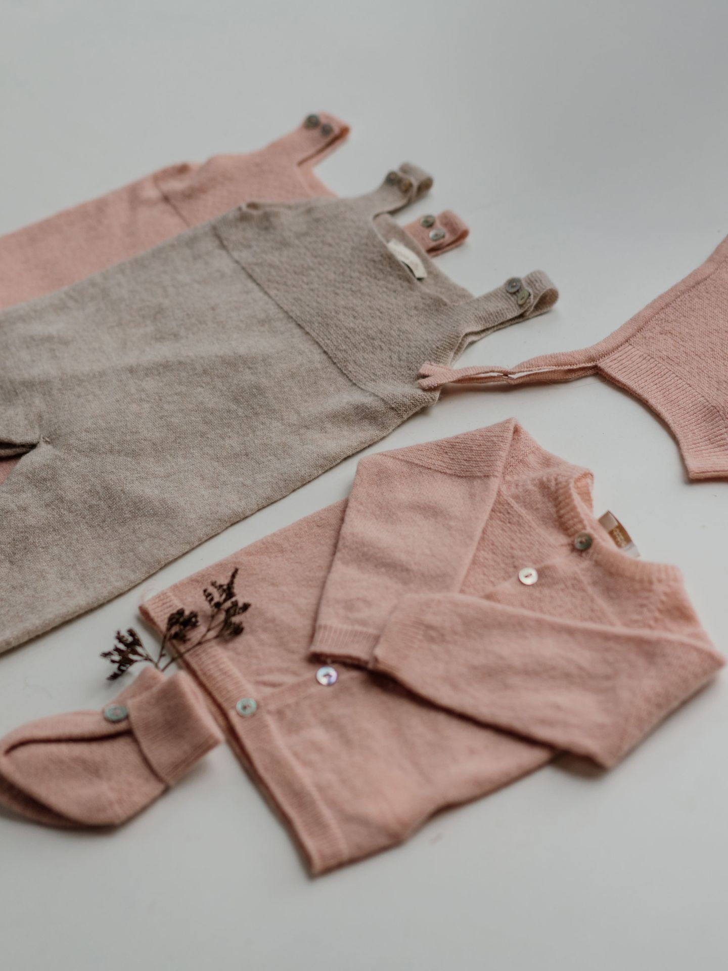 Wedoble Cardigan, Merinoull/Kasjmir, Rosa