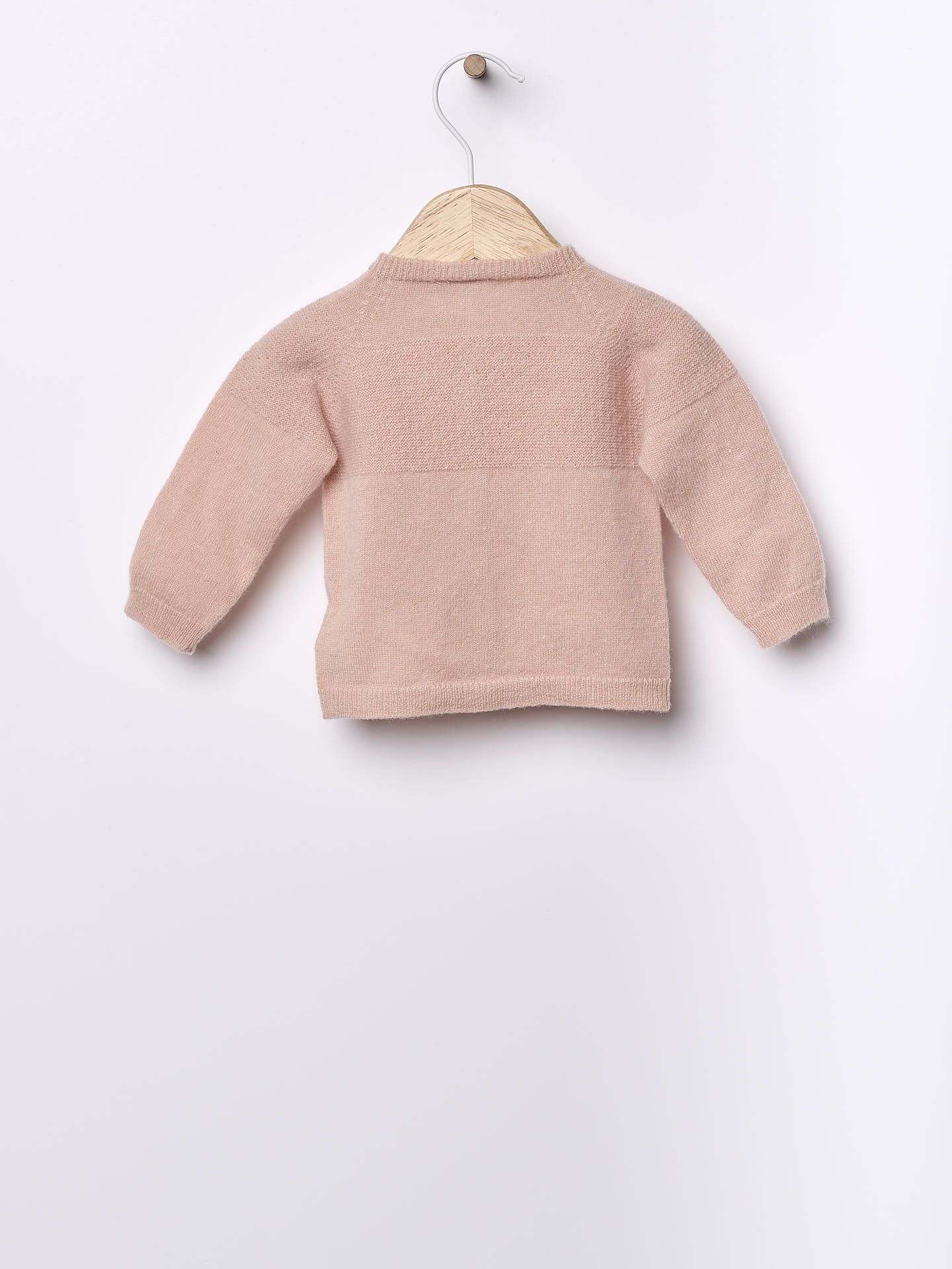 Wedoble Cardigan, Merinoull/Kasjmir, Rosa