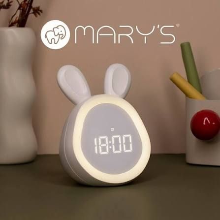 Vekkerklokke, Marys, Bunny, White
