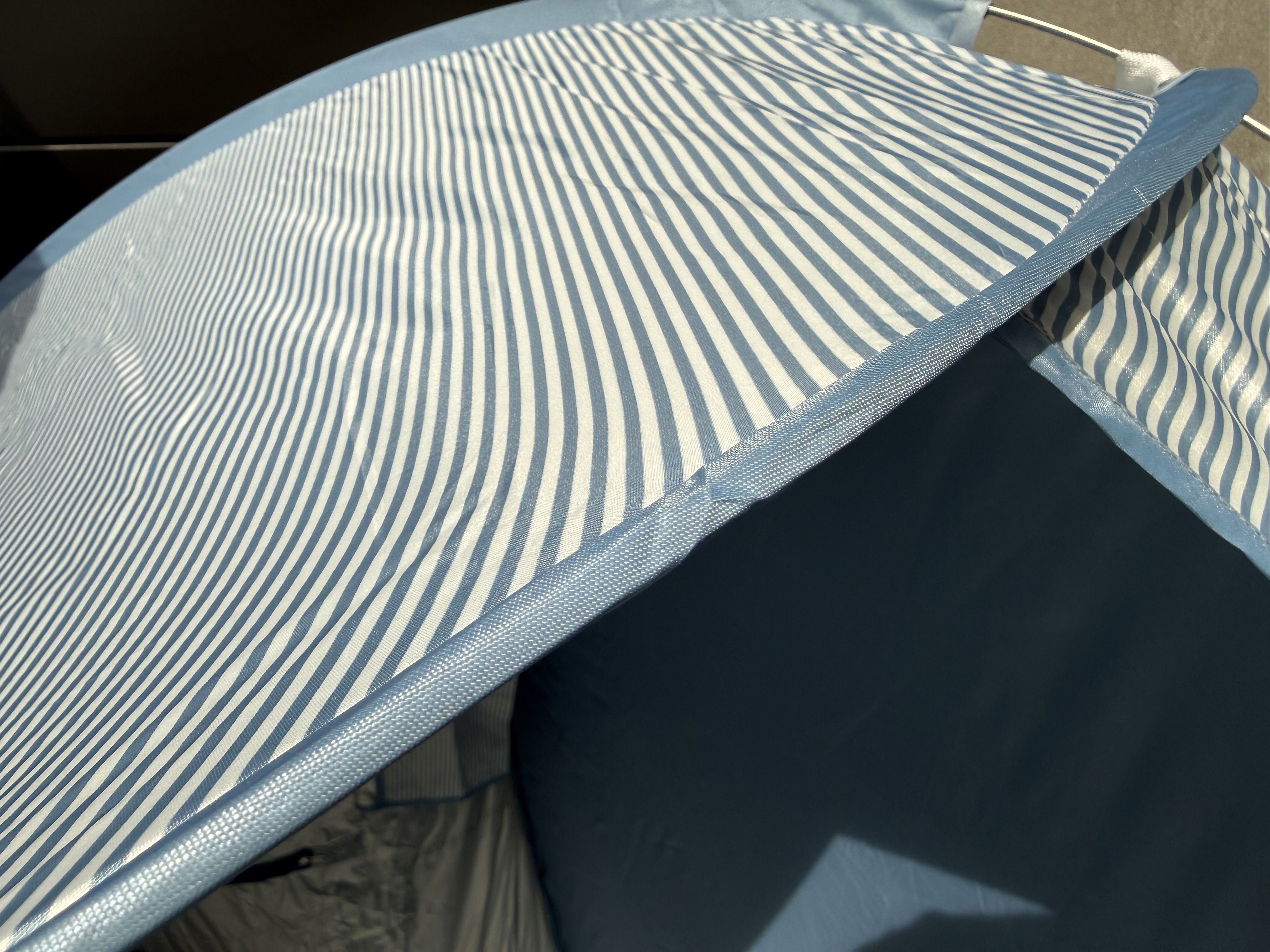 Pop-Up UV Telt, Sandy, XL, Retro Blue, UV50+