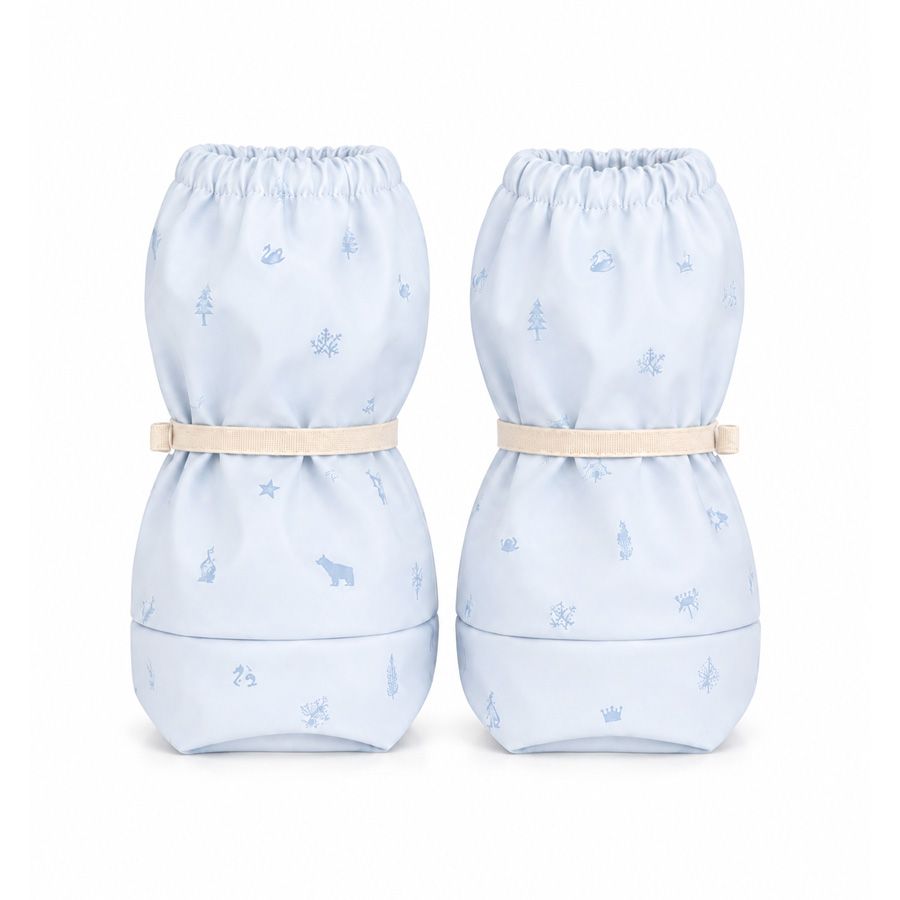 Regnsokk, Milla&Max, Isblå Pattern