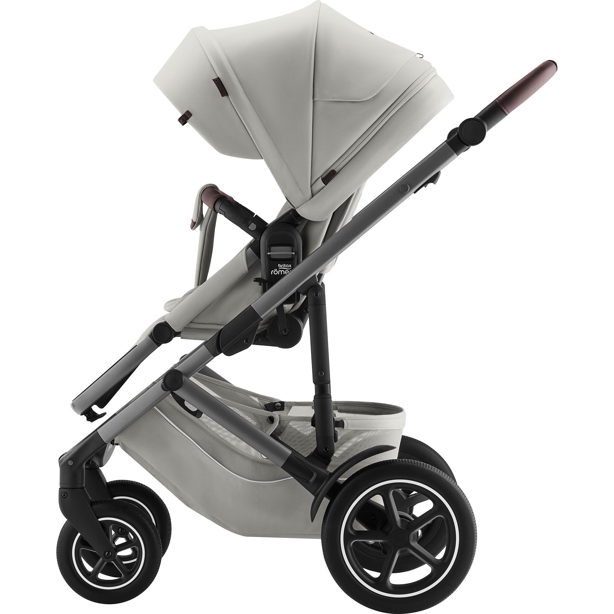 Britax, Smile 5Z, Linen Grey Lux + Baby-Safe Pro & Base 5Z Vario, 4in1