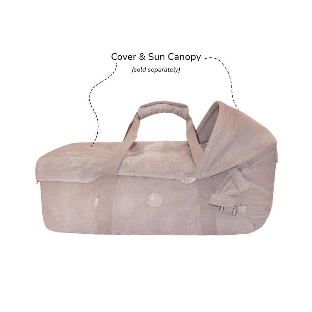 Easygrow Favn 2 Carrynest, Cord Sandbrown