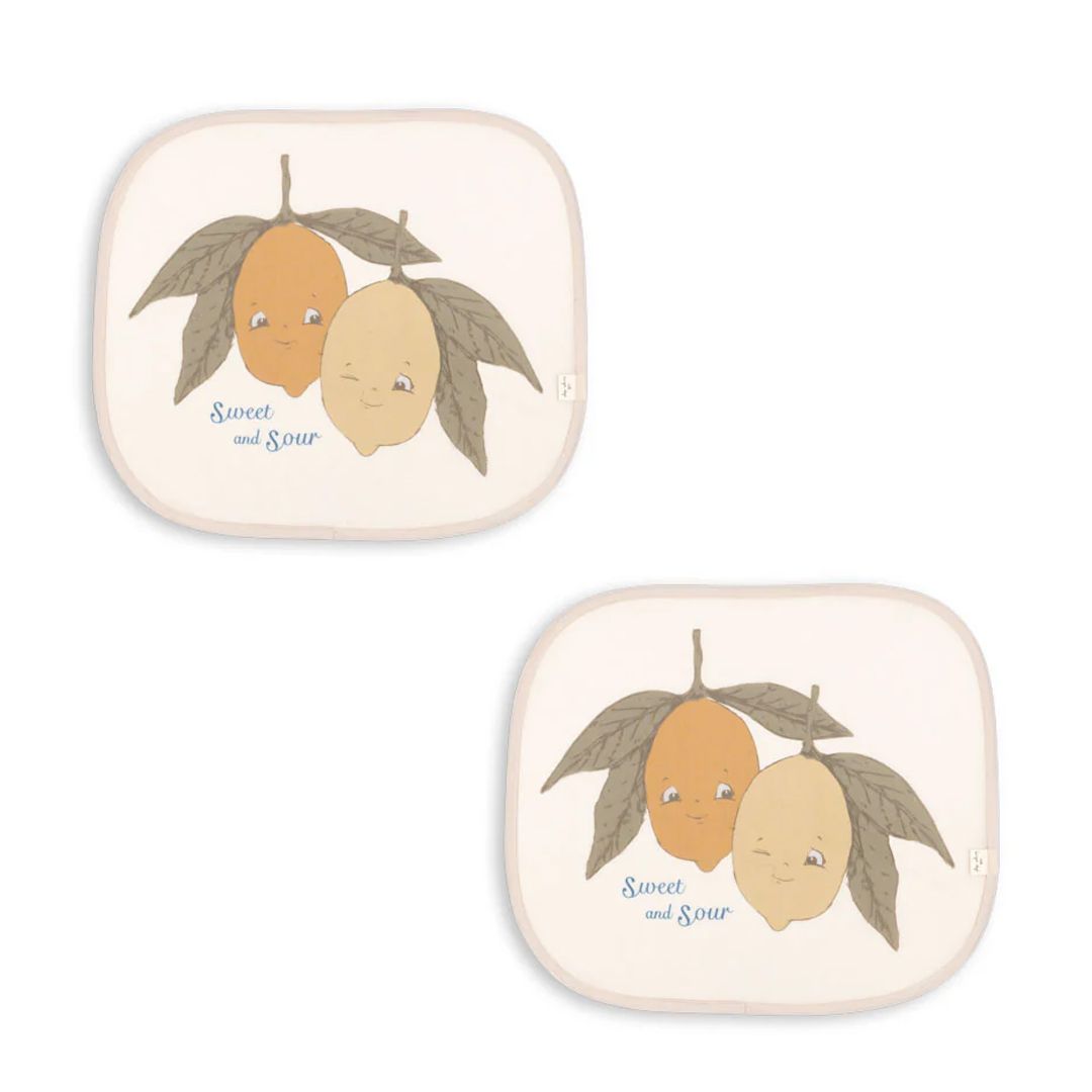 Solskjerm, Konges Sløjd, Ciao Limone, 2pk