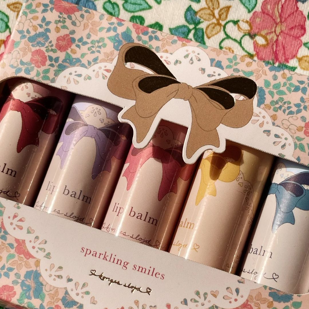 Lip Balm, Konges Sløjd, Glitter 5 pk