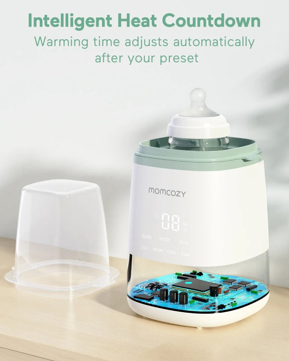 Momcozy 6-in-1, Hurtig Flaskevarmer