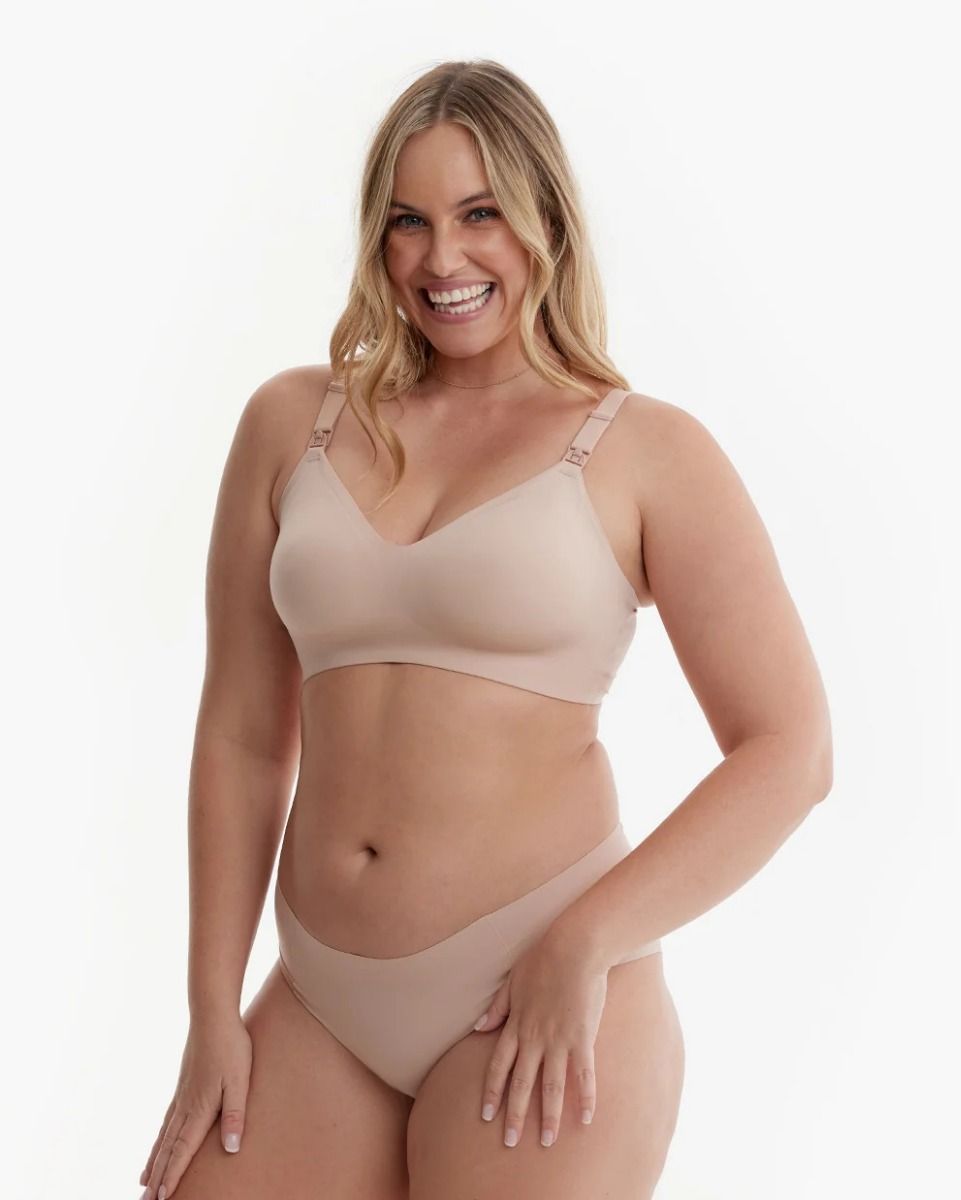 Momcozy YN21, Hands-Free, Amme-BH, Natural, Size L