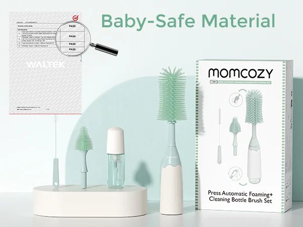 Momcozy, Push-Press, Cleaning Set, Grønn