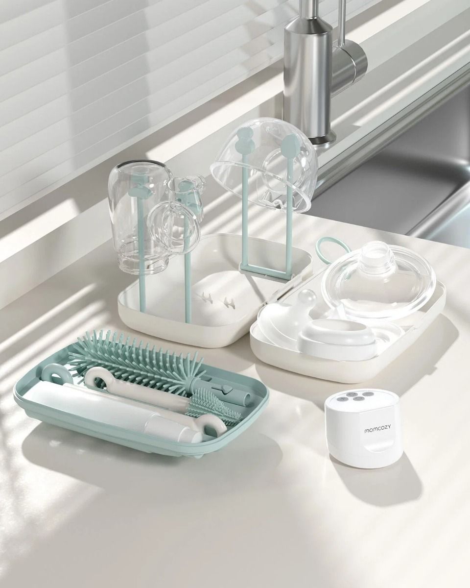 Momcozy, 7-in-1, Babysett, Grønn