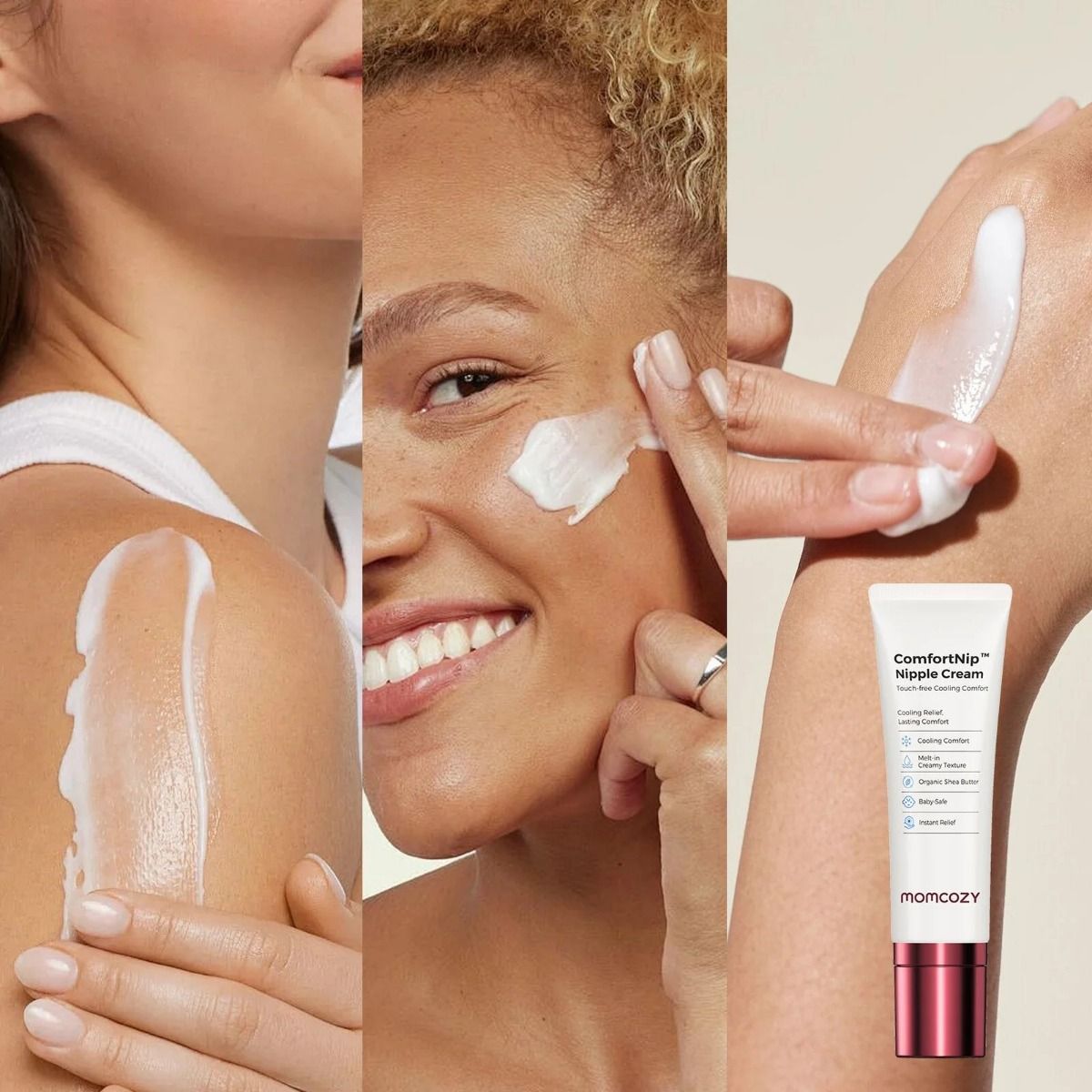 Momcozy ComfortNip, Cooling Comfort Touch-Free Nipple Cream