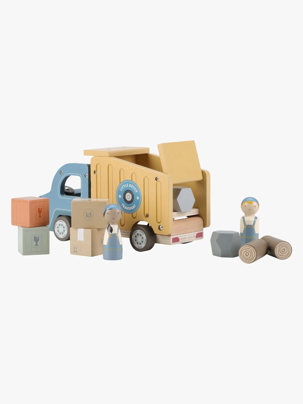 Little Dutch, Søppelbil med figurer