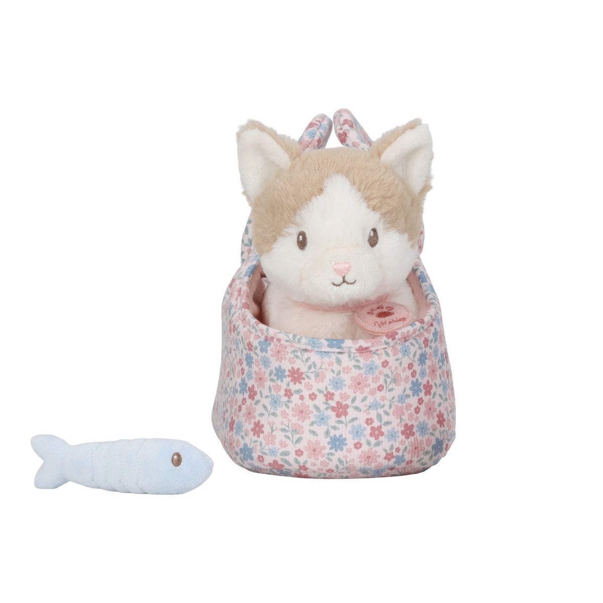 Marley Plysj, Katt I pose Multi, Little Dutch