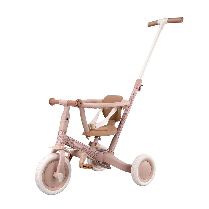 4-i-1 Trisykkel, Little Dutch, Pink