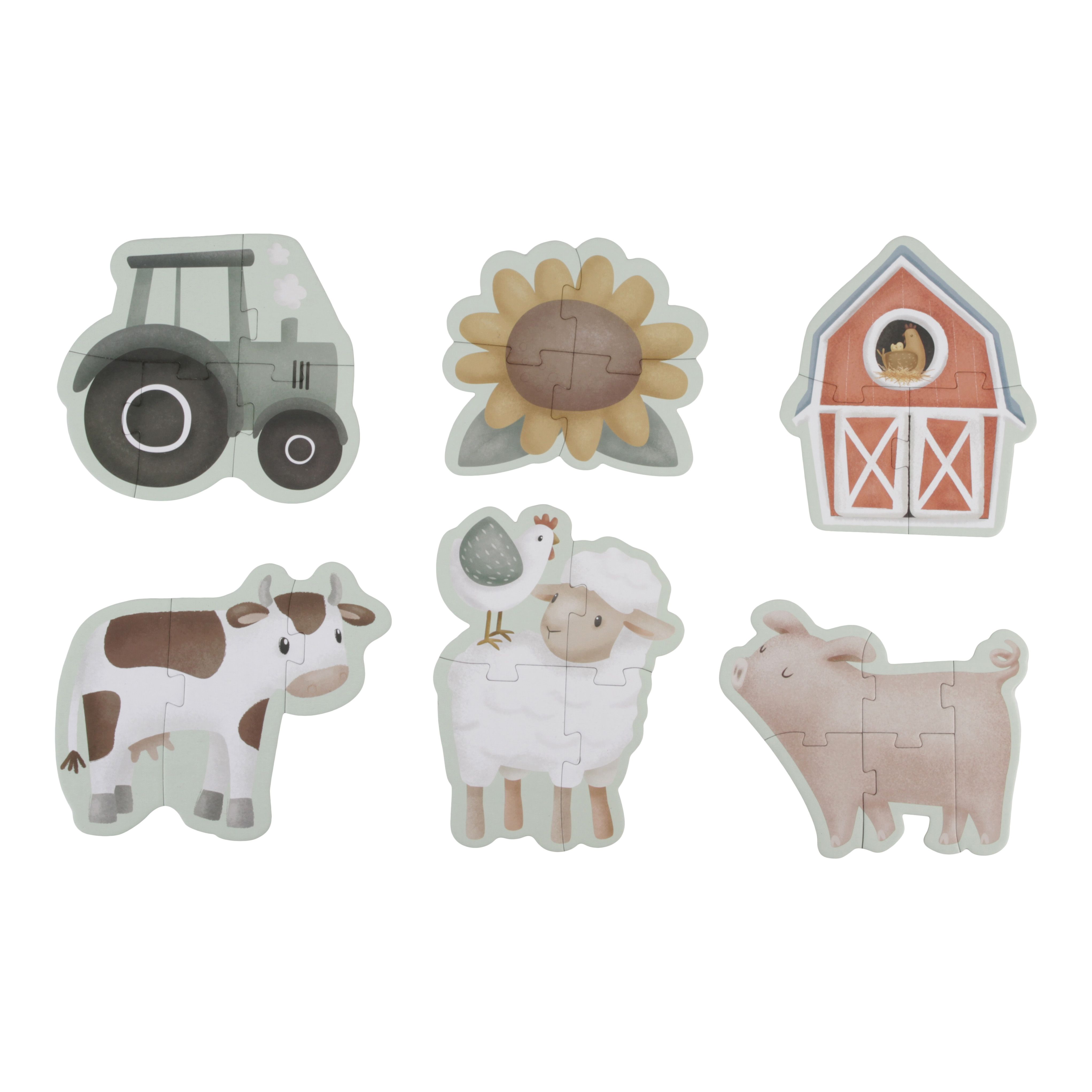 Little Dutch 6i1 Puslespill, Little Farm