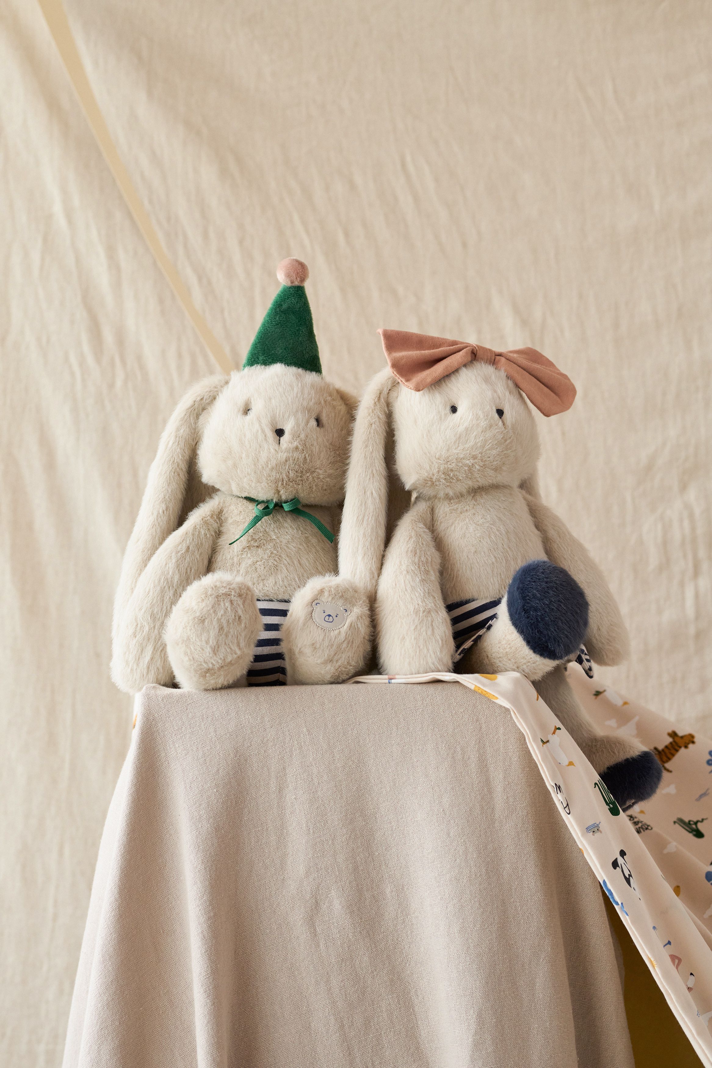 Liewood Bamse Bertrand, Mist / Blue Stripe Mix