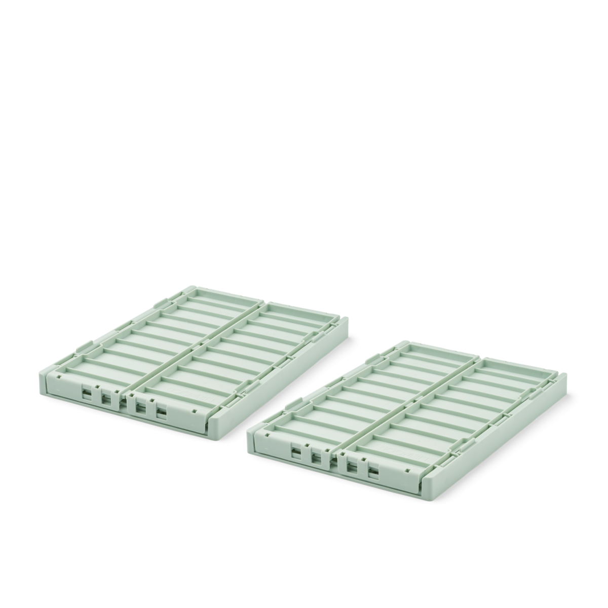 Liewood Oppbevaringsboks Weston M 2pk, Light Peppermint