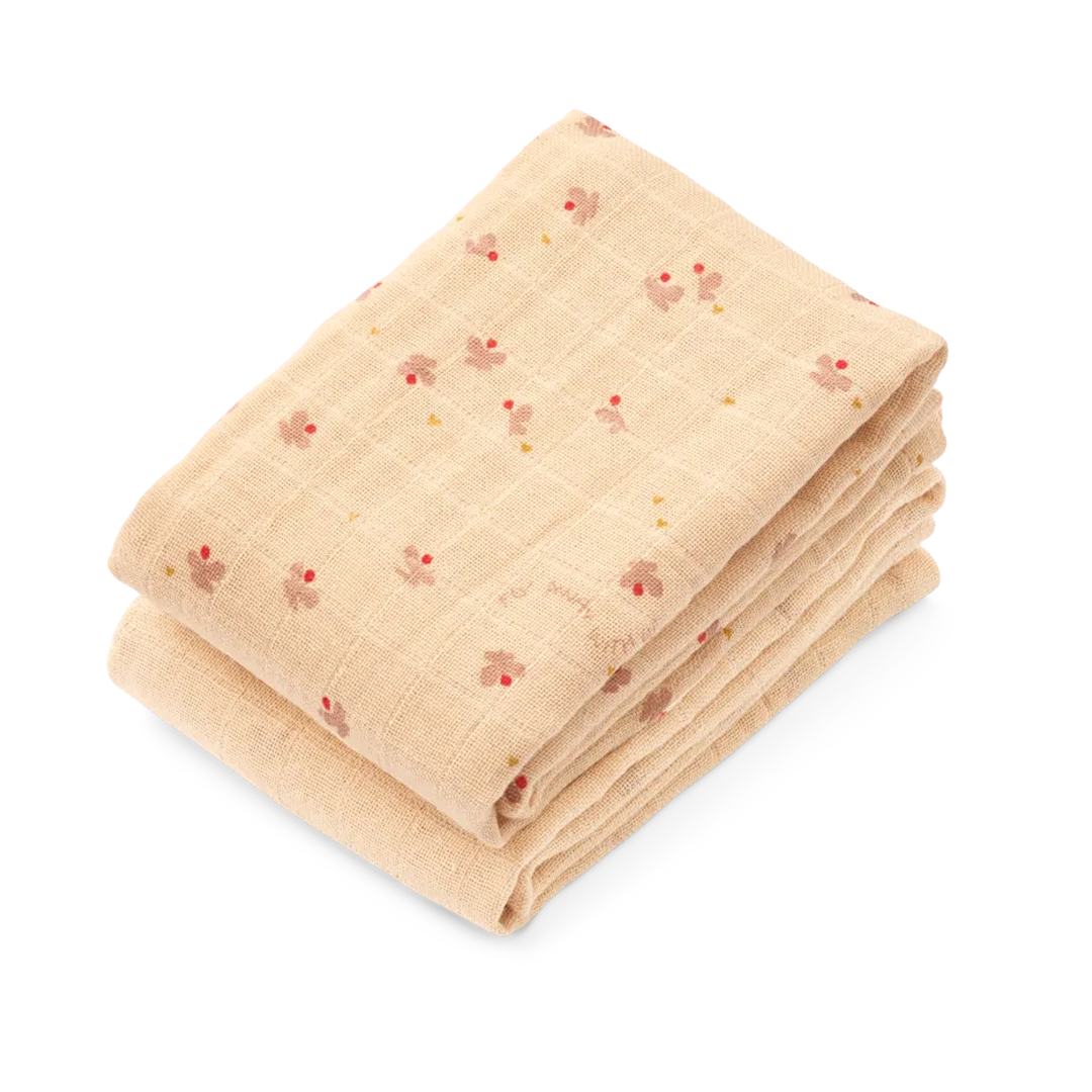 Liewood Gulpeklut Lewis 2pk, Mini butterfly / Apple Blossom Mix