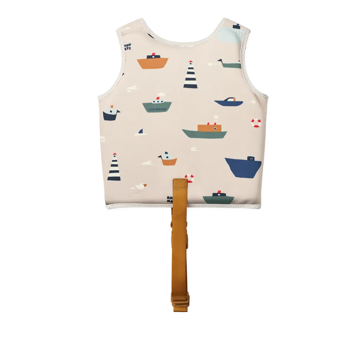 Liewood Flytevest Dove,  Sailing / Sandy