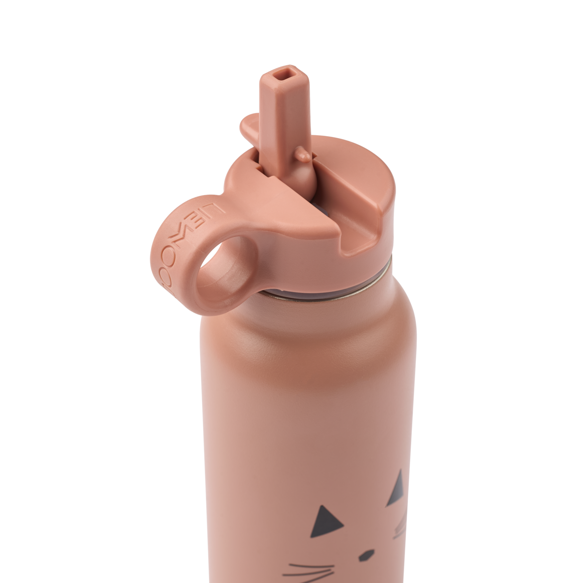 Liewood Flaske Falk 350ml, Cat Dark Rose