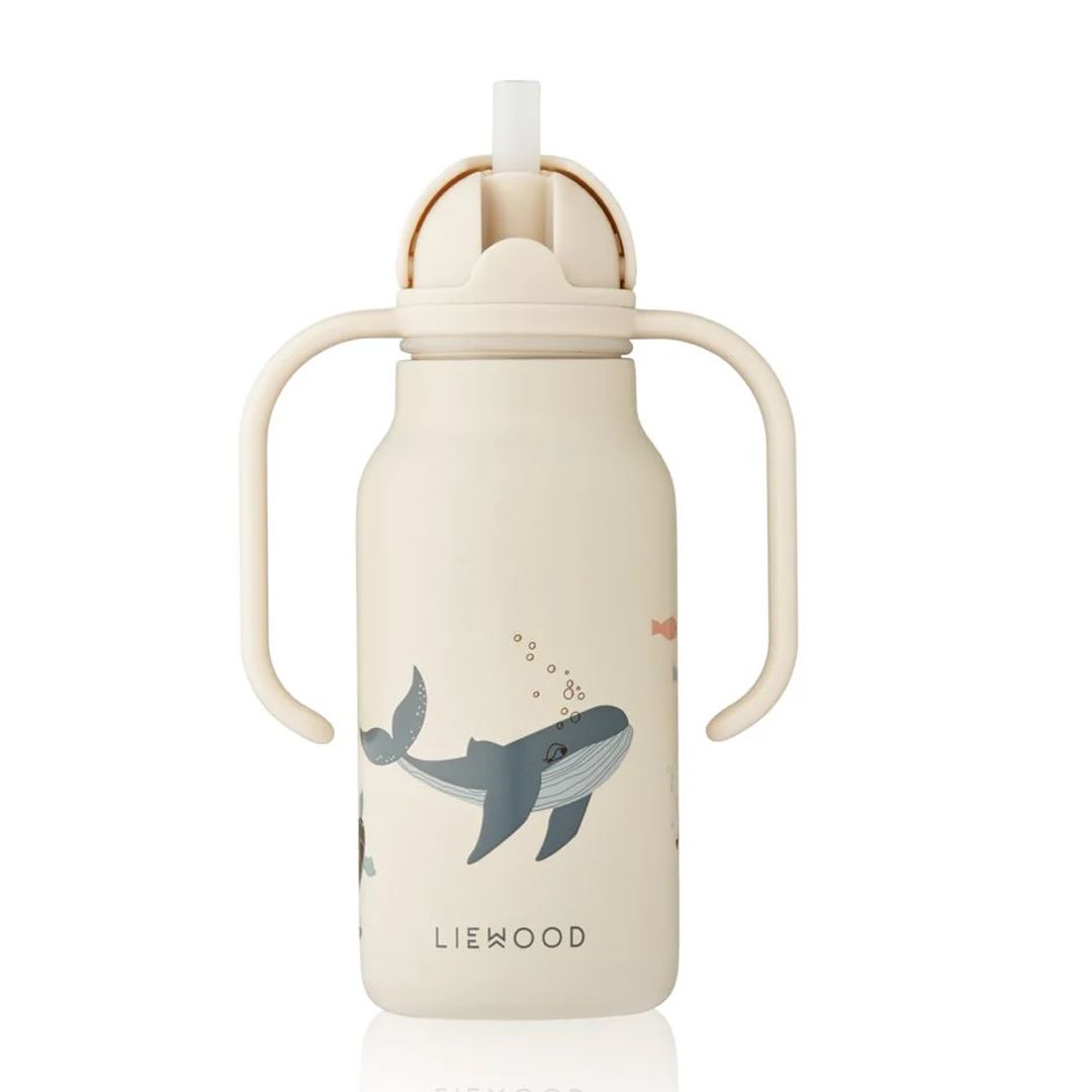Drikkeflaske 250 ml, Liewood, Kimmie, Sea Creature / Sandy