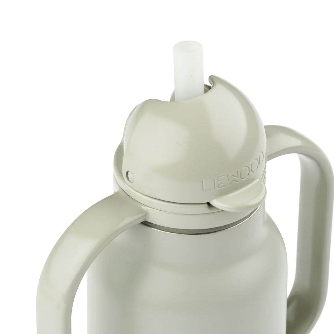 Drikkeflaske 250 ml, Liewood, Kimmie, Vehicles / Dove Blue