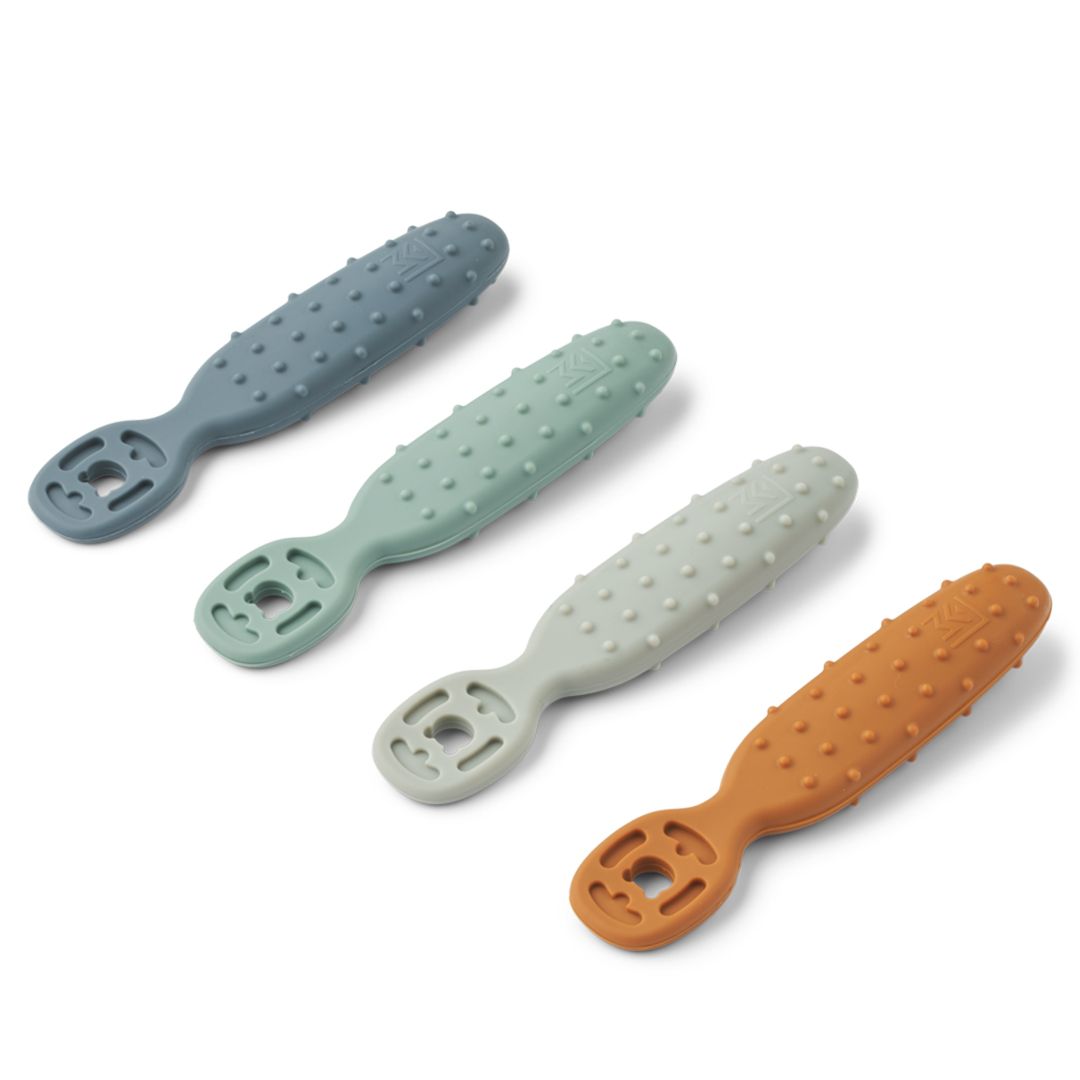 Babyskje, Liewood, Caelia, Whale Blue Multi Mix, 4pk