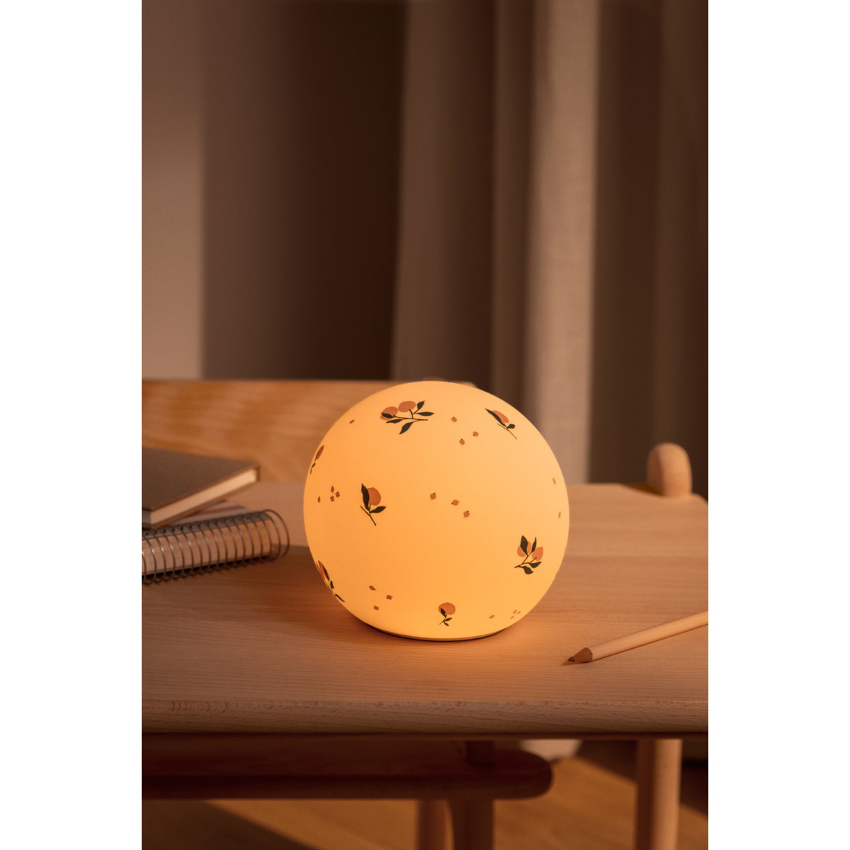 Liewood Nattlampe Yuki, Peach / Sea shell