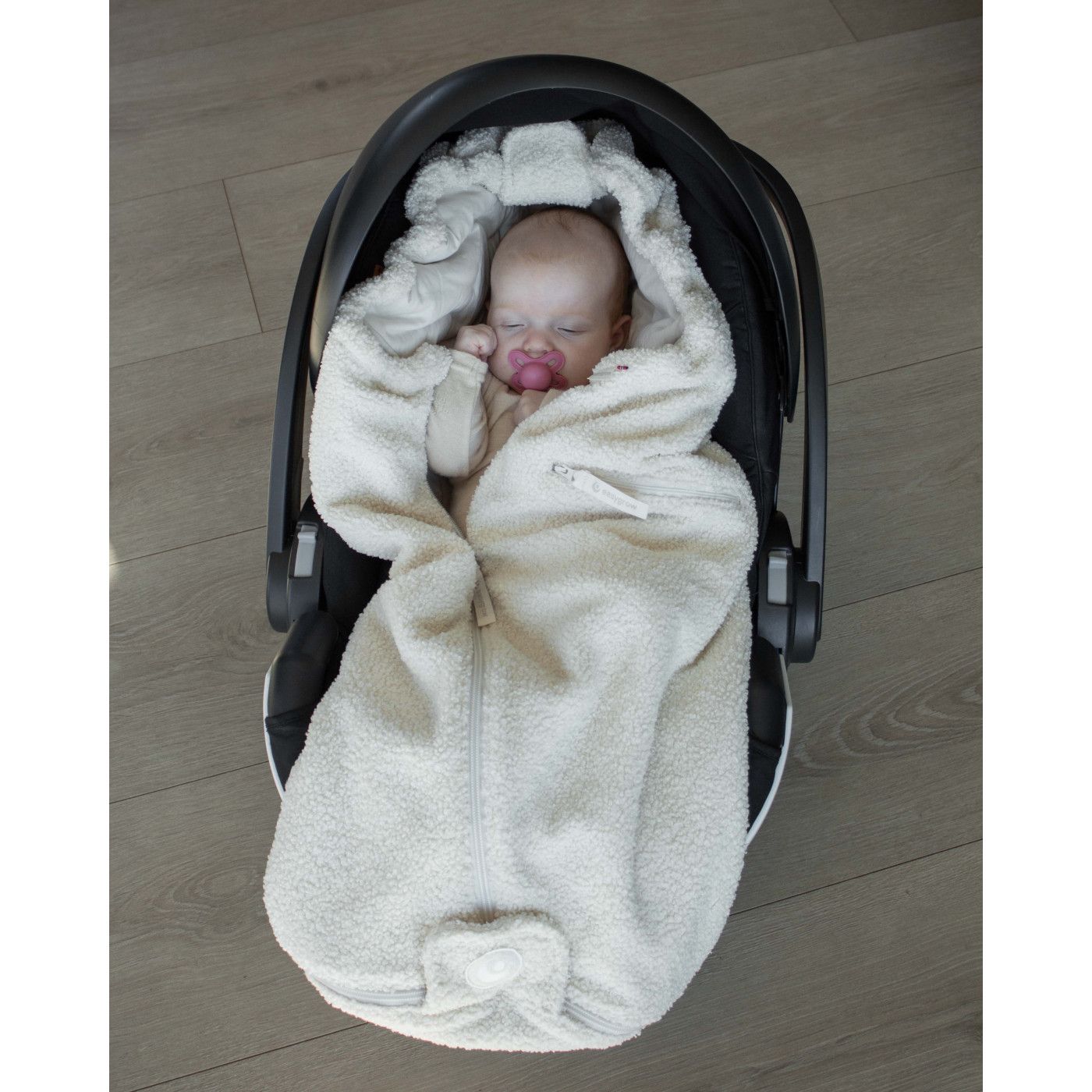 Easygrow Lyng Mini, Bilstolpose, Teddy Ivory