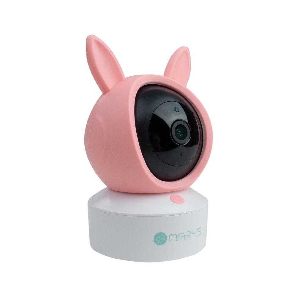 Babymonitor, Marys, 2-i-1, Rabbit Pink