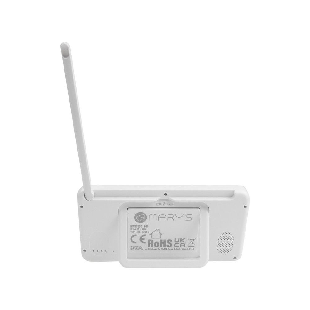 Babymonitor, Marys, 2-i-1, Rabbit Pink