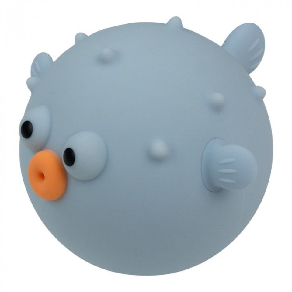 Nattlampe, Marys, Puffer Fish, Blue