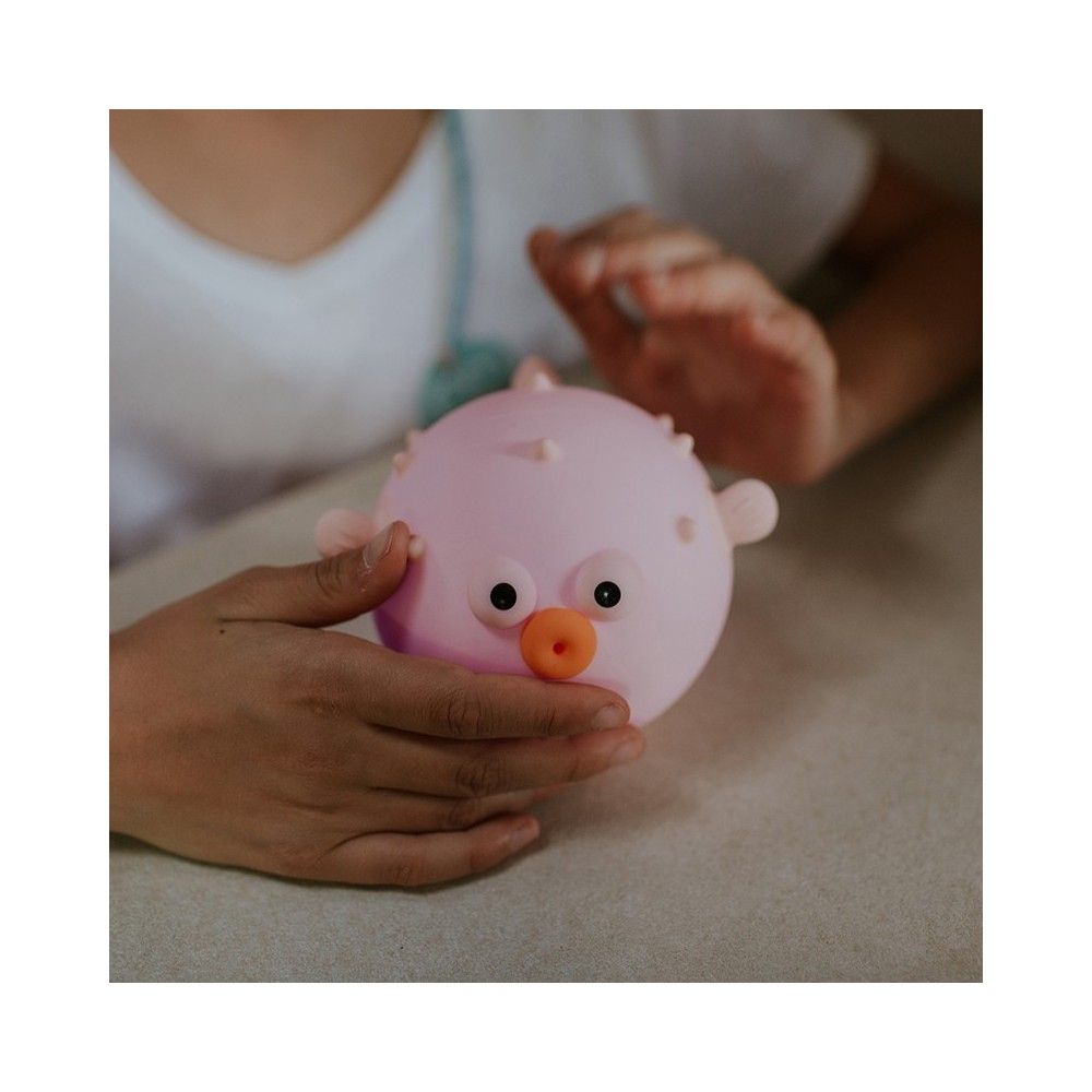 Nattlampe, Marys, Puffer Fishm Pink