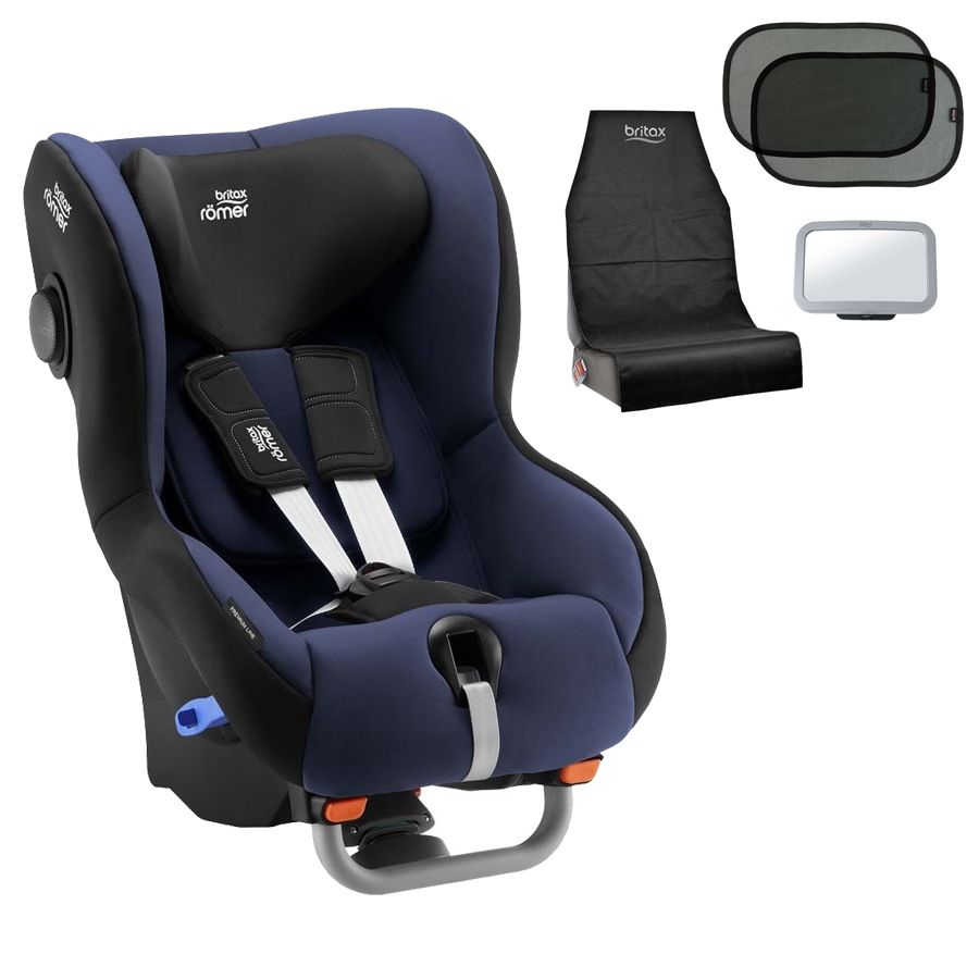 Britax Max-Way Plus, Moonlight Blue Inkl. Tilbehørspakke